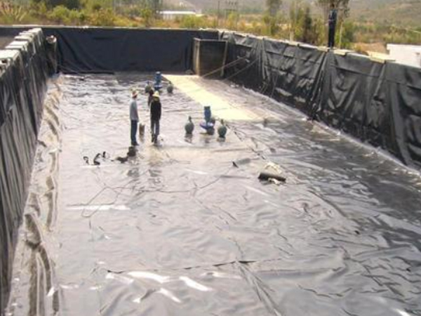 污水防渗池、蓄水池